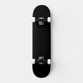 Solid Black Skateboard for Urban Street Style スケートボード