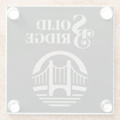 SOLID BRIDGE ガラスコースター (裏面)