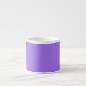 Solid Bright Lavender Purple Espresso Cup エスプレッソカップ (正面)