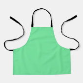 Solid Bright Lime Green Apron エプロン (正面)