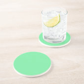 Solid Bright Lime Green Coaster コースター (側面)