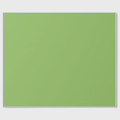 Solid cabbage green ラッピングペーパー (フラット)