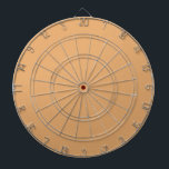 Solid cappuccino beige light brown ダーツボード<br><div class="desc">Solid color cappuccino beige light brown design.</div>