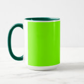 Solid Chartreuse Mug マグカップ (左)