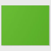 Solid color kelly green ラッピングペーパー (フラット)