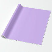 Solid color lavender purple ラッピングペーパー (アンロールド)