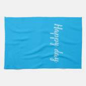 Solid Color Text Template  キッチンタオル (横)