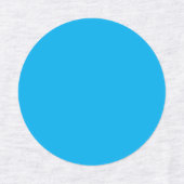 Solid Cyan Blue Background  ラベル (デザイン1)