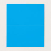 Solid Cyan Blue Background  名刺 (内部フラット)