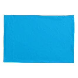 Solid Cyan Blue Background  枕カバー