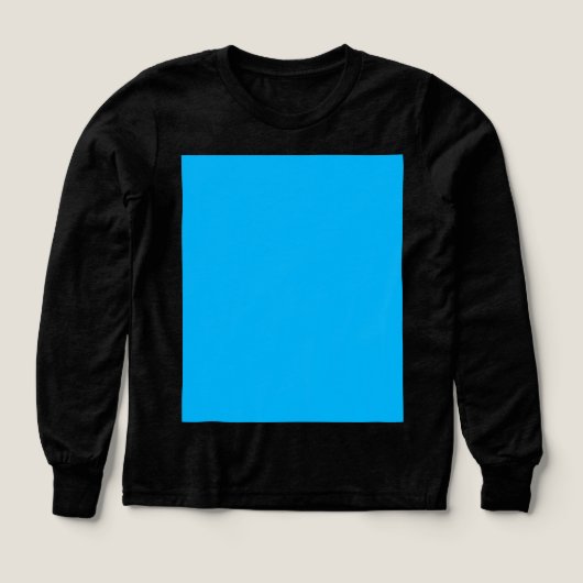 Solid Cyan Blue Background | Summer Minimal Style (デザイン正面)
