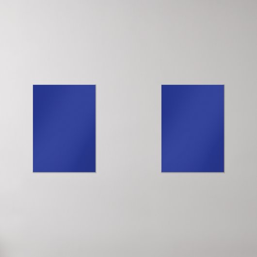 Solid Deep Blue Backdrop | Bold Minimalist Design (正面)