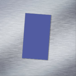 Solid Deep Blue Backdrop | Bold Minimalist Design マグネット名刺
