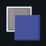 Solid Deep Blue Backdrop | Bold Minimalist Design マグネット<br><div class="desc">Solid deep blue minimal background for elegant, clean, modern custom designs. Elevate your style with this solid deep blue minimal background design, perfect for creating a modern, calming aesthetic across any product. The rich blue tone brings a sense of stability and elegance, making it ideal for professional, personal, and event-themed...</div>