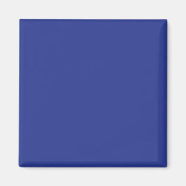 Solid Deep Blue Backdrop | Bold Minimalist Design マグネット