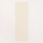 Solid ivory ヨガマット (裏面)