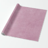 Solid Light Pink / Dusty Pink Gift Wrap Paper ラッピングペーパー (アンロールド)