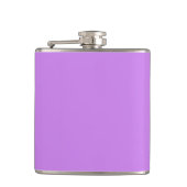 Solid light purple lavender フラスク (正面)