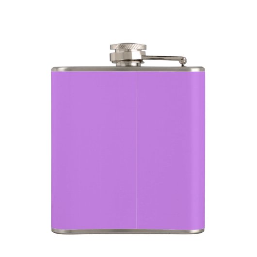 Solid light purple lavender フラスク (裏面)