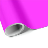 Solid magenta fuchsia ラッピングペーパー (ロールコーナー)