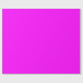 Solid magenta fuchsia ラッピングペーパー (フラット)