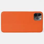 Solid neon orange Case-Mate iPhoneケース (裏面(横))