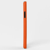 Solid neon orange Case-Mate iPhoneケース (裏面/右)
