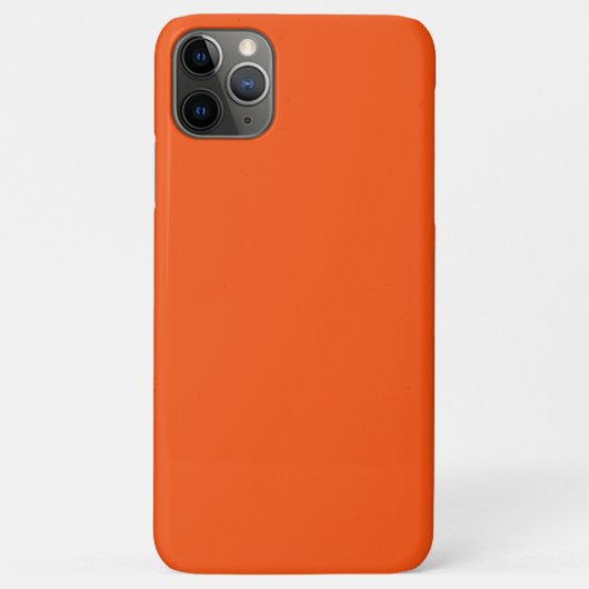 Solid neon orange Case-Mate iPhoneケース (裏面)