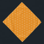 Solid Orange Pet Large Bandana with White Dots バンダナ<br><div class="desc">Brighten your pet’s look with this Solid Orange Large Bandana featuring cheerful white dots. Made from soft,  breathable fabric,  it’s perfect for everyday adventures or festive occasions. The bold orange hue adds a fun,  energetic touch while keeping your pet stylish and comfortable.</div>