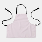 Solid Pale Blush Pink Apron エプロン (正面)