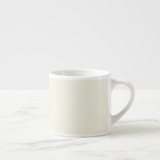 Solid Pale Butter Yellow  Espresso Cup エスプレッソカップ (右)