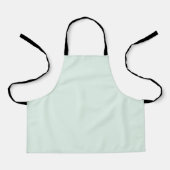 Solid Pale Mint Green Apron エプロン (正面)