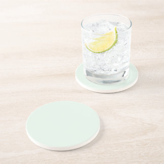 Solid Pale Mint Green Coaster コースター