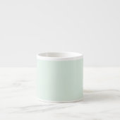 Solid Pale Mint Green Espresso Cup エスプレッソカップ (正面)