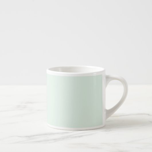 Solid Pale Mint Green Espresso Cup エスプレッソカップ (右)