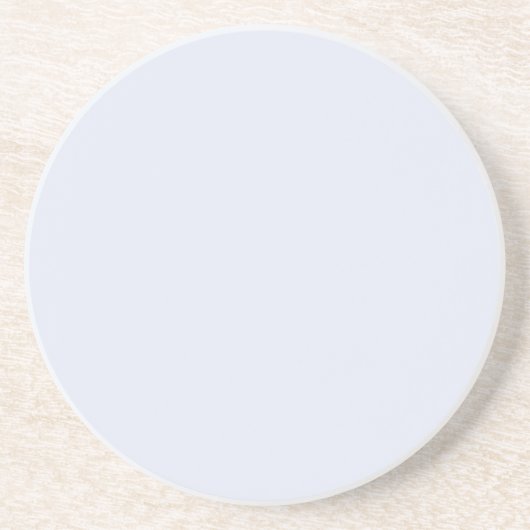 Solid Pale Powder Blue Coaster コースター (正面)
