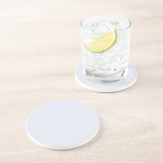 Solid Pale Powder Blue Coaster コースター (側面)