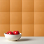 Solid plain saffron orange タイル<br><div class="desc">Solid plain saffron orange design.</div>