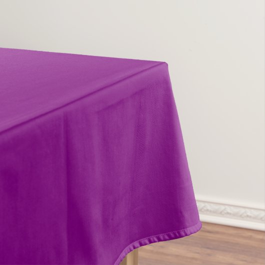 Solid Purple Tablecloth for Stylish Dining テーブルクロス (インサイチュ)