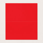Solid Red Background  名刺 (外部フラット)