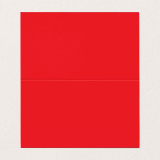 Solid Red Background  名刺 (外部フラット)