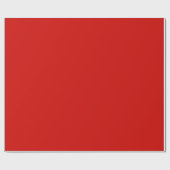 Solid red fire brick tamarillo cherry red ラッピングペーパー (フラット)