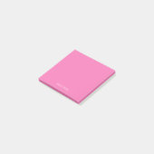 solid rich royal colorful pink ポストイット (アングル)