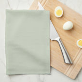 Solid Sage Green Minimal Kitchen Decor キッチンタオル (四つ折り)