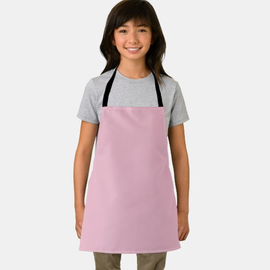 Solid Soft Blush Pink Apron エプロン (インサイチュ)