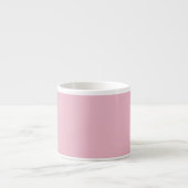 Solid Soft Blush Pink Espresso Cup エスプレッソカップ (正面)