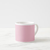 Solid Soft Blush Pink Espresso Cup エスプレッソカップ (正面右)