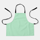 Solid Soft Mint Green Apron エプロン (正面)