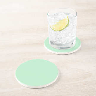 Solid Soft Mint Green Coaster コースター