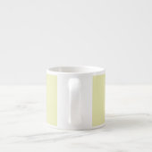 Solid Soft Pastel Yellow Espresso Cup エスプレッソカップ (裏面)